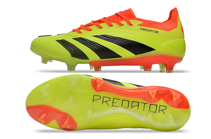 Adidas Predator Elite Knitted Lace-Up High-Top FG Football Shoes