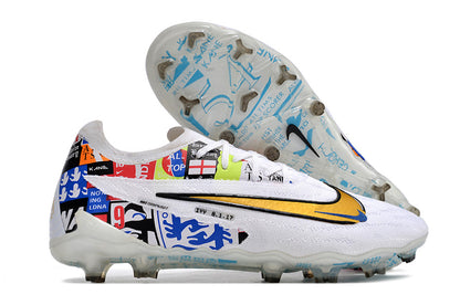 Nike Phantom Gx Elite Fg Low-top Double-layer Waterproof Fish Silk Knitted Fg Football Shoes