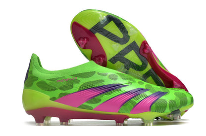 Adidas Predator Elite Fully Knitted Lace-up High-top FG Football Shoes