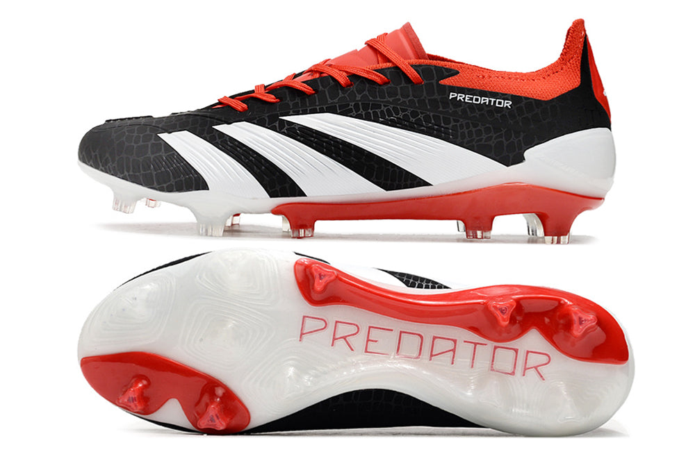 Adidas Predator 24 knitted laceless high-top FG football shoes