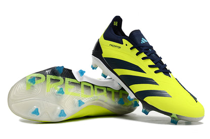 Adidas Predator Elite Fully Knitted Lace-Up High-Top FG Football Shoes