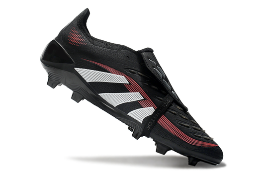 Adidas Predator 25th Generation Fully Knitted With Laces FG Football Shoes Black^ White