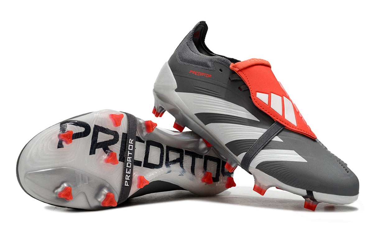 Adidas Predator Elite Fully Knitted Lace-up High-top FG Football Shoes