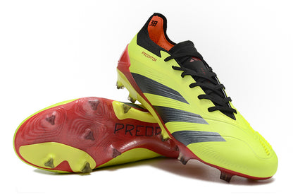 Adidas Predator Elite Fully Knitted Lace-Up High-Top FG Football Shoes