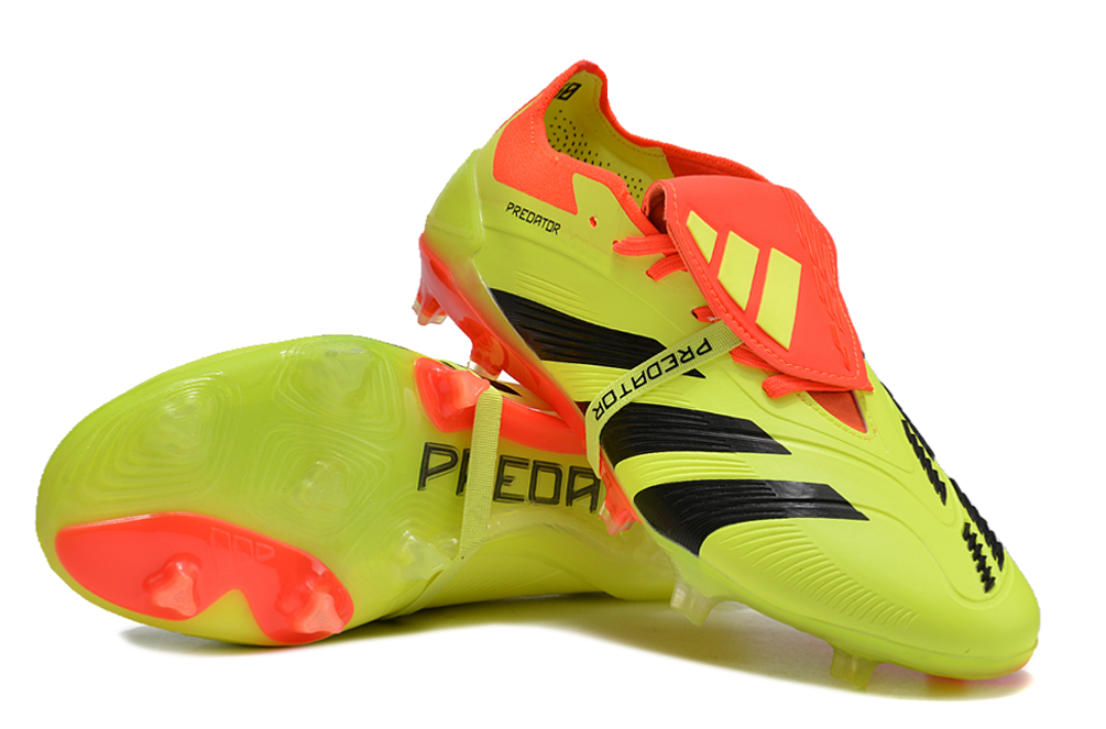 Adidas Predator Elite Fully Knitted Lace-up High-top Fg Football Shoes