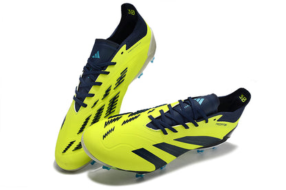 Adidas Predator Elite Fully Knitted Lace-Up High-Top FG Football Shoes