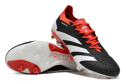 Adidas Predator 24 knitted laceless high-top FG football shoes