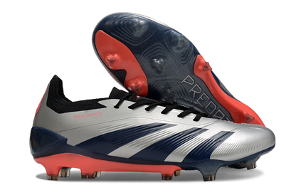 Adidas Predator 24 Fully Knitted Laceless High-top FG Football Shoes