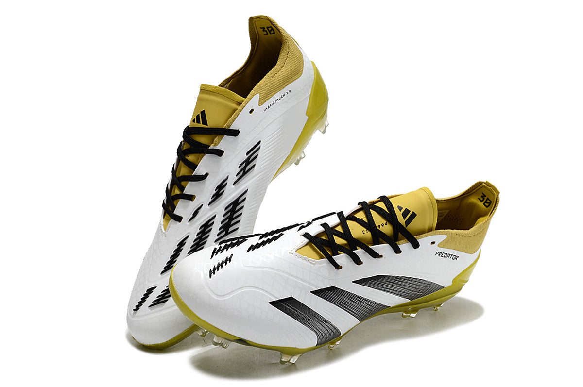 Adidas Predator Elite Fully Knitted Lace-Up High-Top FG Football Shoes