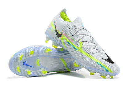 Nike Shock Wave Series Nike Low-top Phantom Gt2 Waterproof Recharge Full Knitted Fg Football Shoes