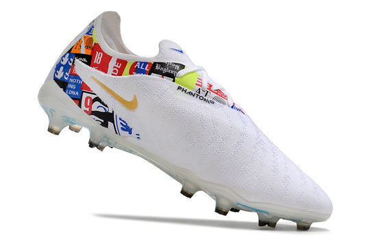 Nike Phantom Gx Elite Fg Low-top Double-layer Waterproof Fish Silk Knitted Fg Football Shoes