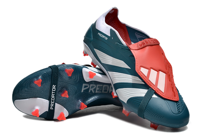 Adidas Predator 24 Fully Knitted Laceless High-top Fg Football Shoes