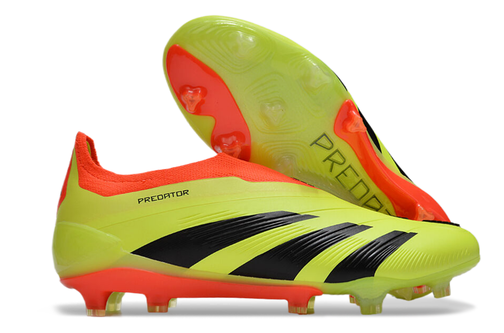 Adidas Predator Elite Knitted Lace-Up High-Top FG Football Shoes