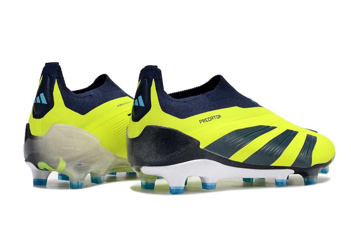 Adidas Predator Elite Fully Knitted Lace-up High-Top FG Football Shoes