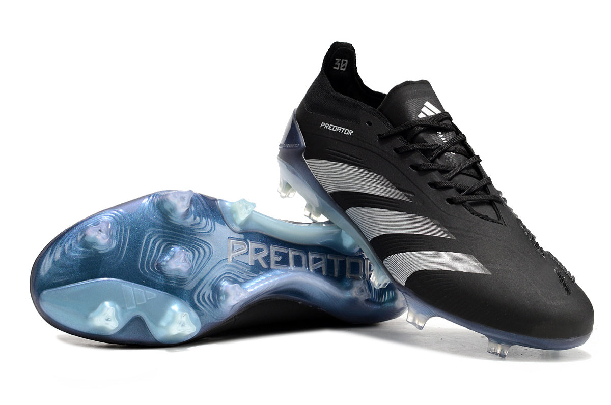 Adidas Predator Elite Fully Knitted Lace-Up High-Top FG Football Shoes