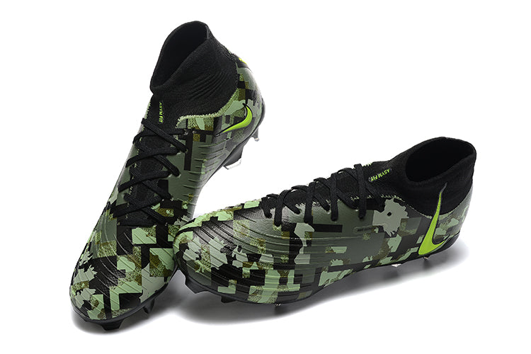 Nike High-top Waterproof Full Knitted Moon Fg Football Shoes