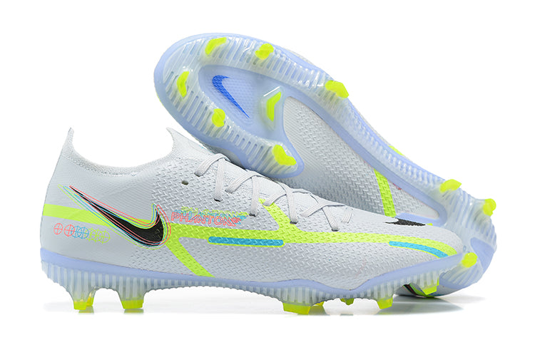 Nike Shock Wave Series Nike Low-top Phantom Gt2 Waterproof Recharge Full Knitted Fg Football Shoes