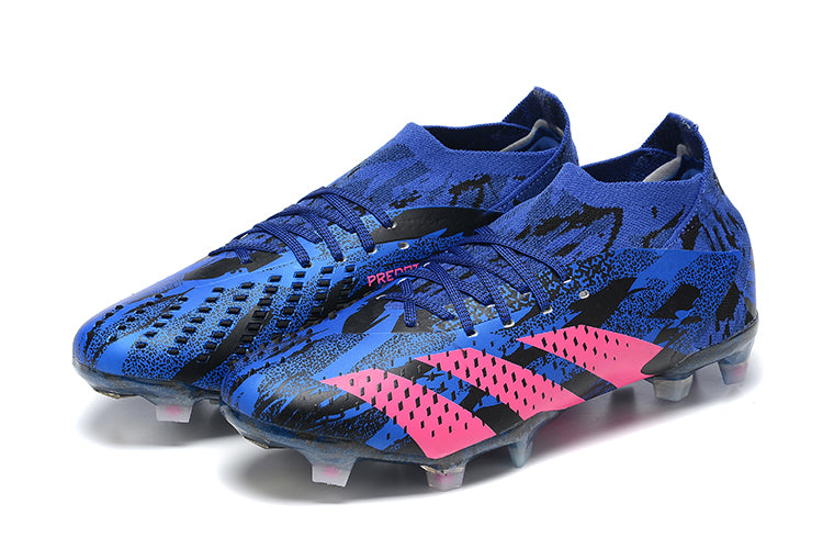 Adidas Predator Elite Fully Knitted Lace-Up High-Top FG Football Shoes