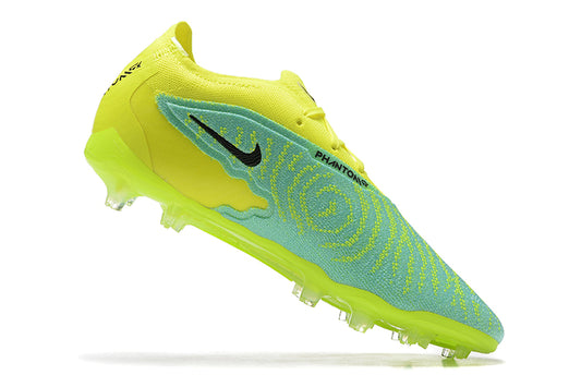 Nike Phantom Gx Low-top Fluorescent Double-layer Waterproof Fish Silk Full Knitted Fg Football Shoes