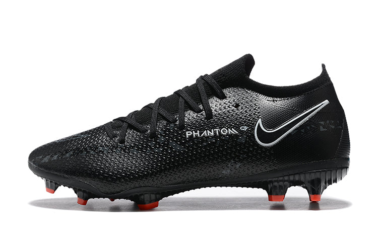 Nike Shock Wave series Nike low-top Phantom GT2 waterproof Recharge full knitted FG football shoes