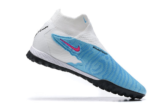 Nike Phantom Gx High Top Double Layer Waterproof Fish Silk Full Knitted Md Grass Nail Football Shoes