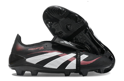 Adidas Predator 25th Generation Fully Knitted With Laces FG Football Shoes Black^ White