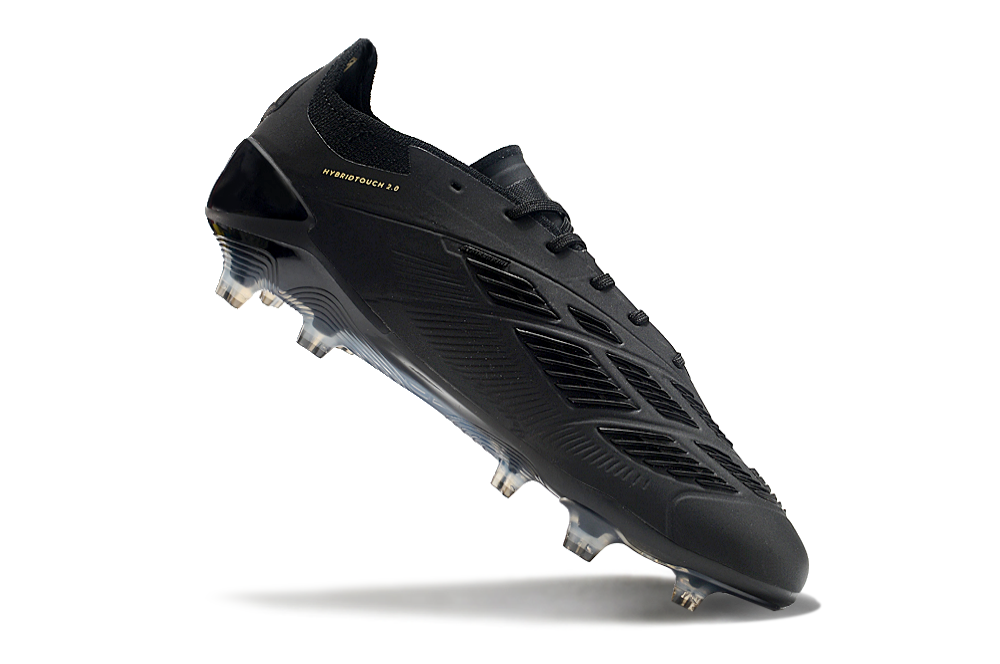 Adidas Predator Elite Fully Knitted Lace-Up High-Top FG Football Shoes