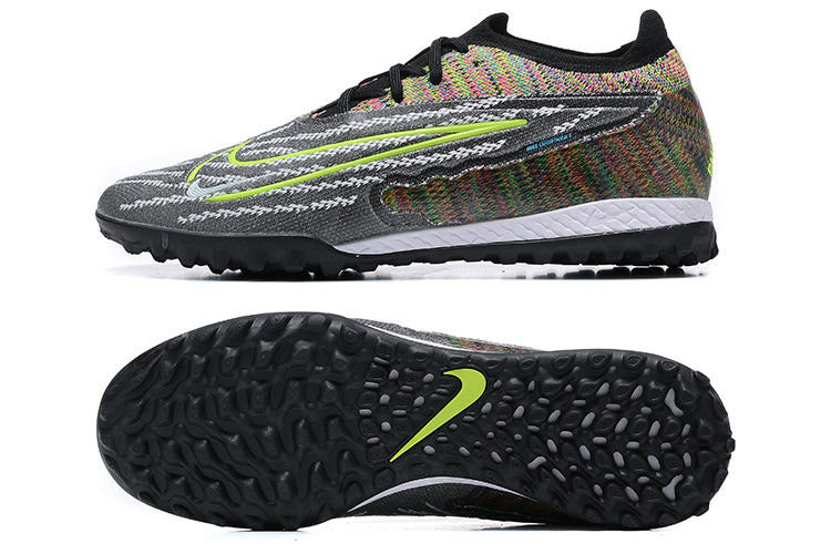 Nike Phantom Gx Low-top Double-layer Waterproof Fish Silk Full Knitted Md Grass Nail Football Shoes