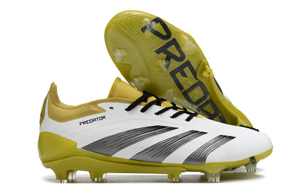 Adidas Predator Elite Fully Knitted Lace-Up High-Top FG Football Shoes