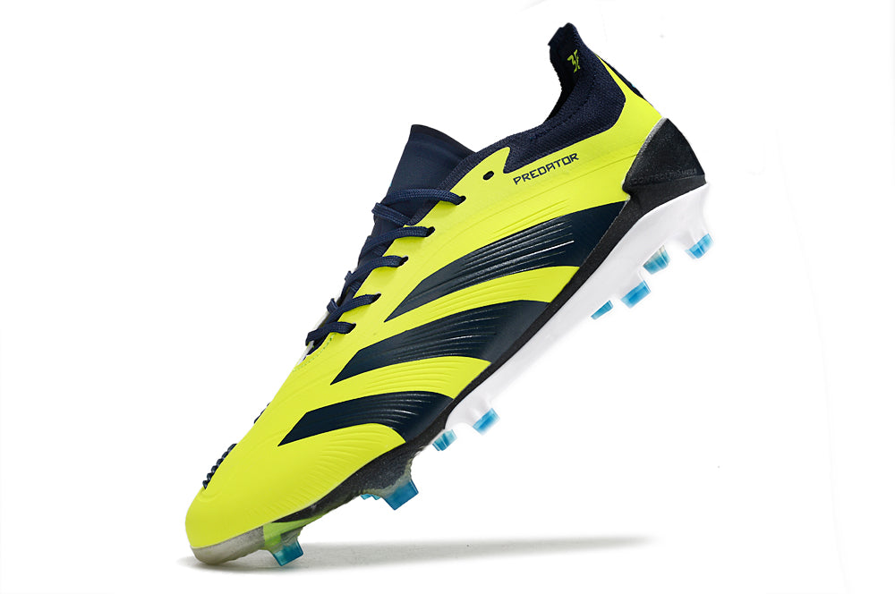 Adidas Predator Elite Fully Knitted Lace-Up High-Top FG Football Shoes