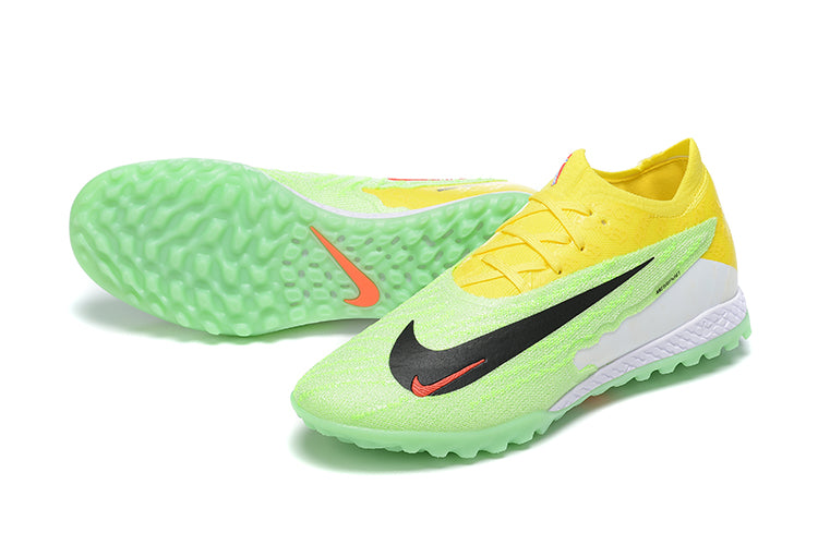 Nike Phantom Gx Low-top Double-layer Waterproof Fish Silk Full Knitted Md Grass Nail Football Shoes