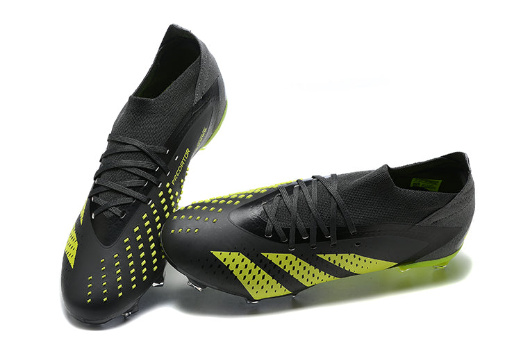 Adidas Predator Elite Fully Knitted Lace-Up High-Top FG Football Shoes