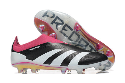 Adidas Predator 24 knitted laceless high-top FG football shoes