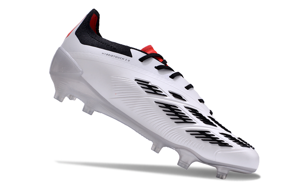 Adidas Predator Elite Knitted Lace-Up High-Top FG Football Shoes