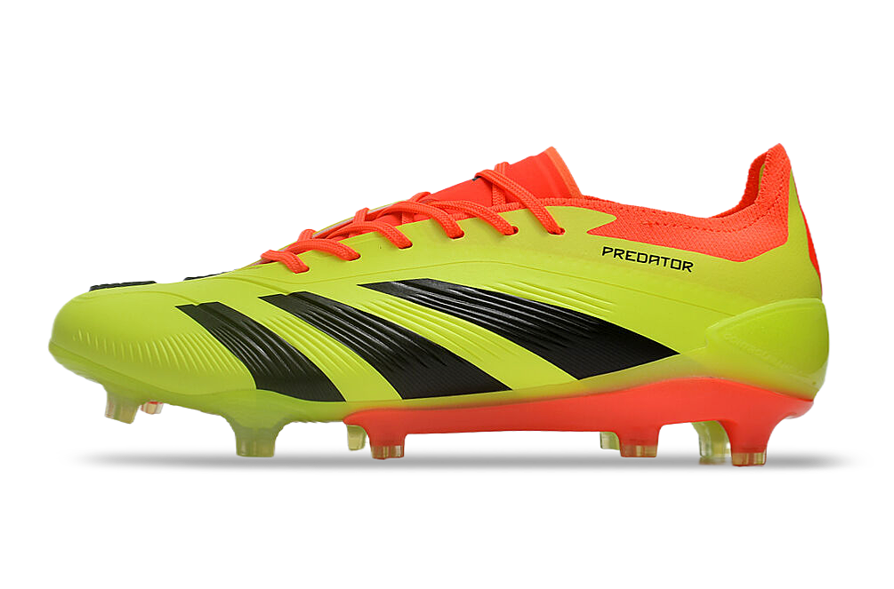 Adidas Predator Elite Knitted Lace-Up High-Top FG Football Shoes