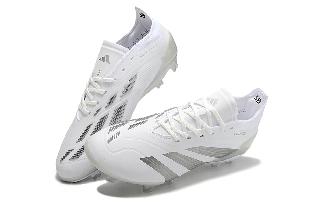 Adidas Predator Elite Knitted Lace-Up High-Top FG Football Shoes