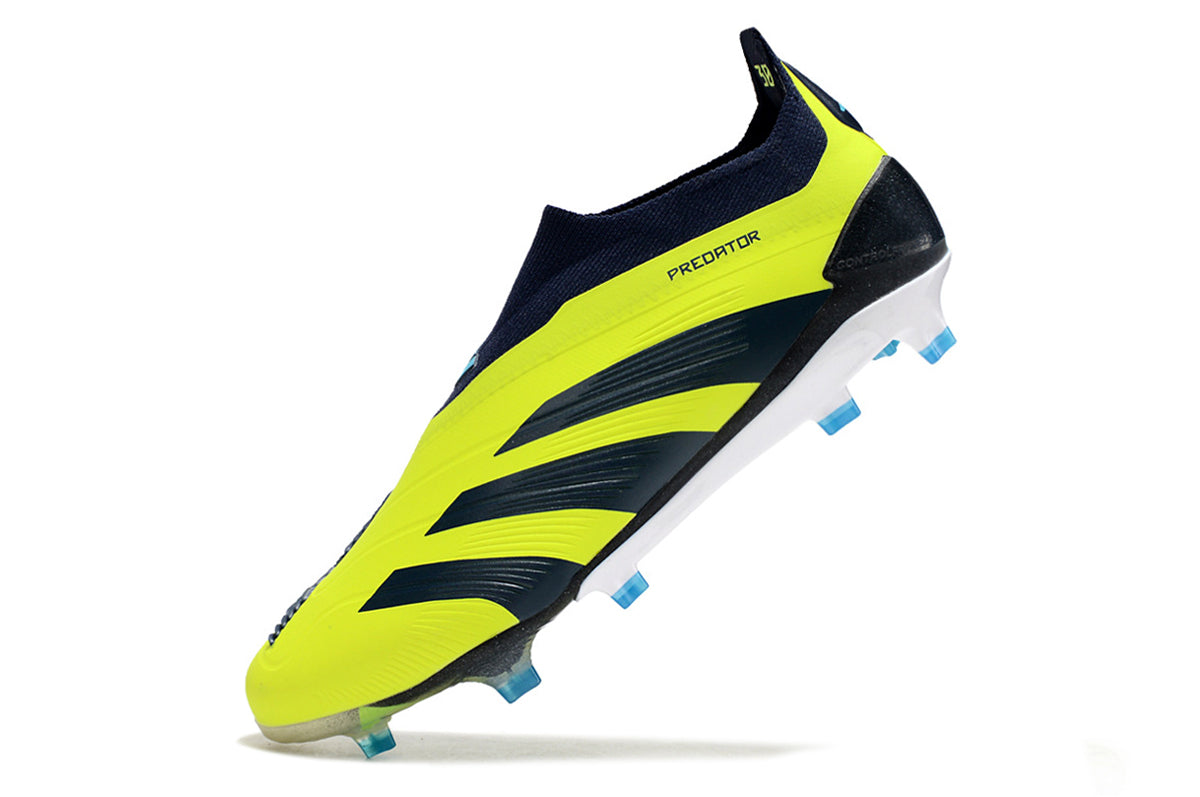 Adidas Predator Elite Fully Knitted Lace-up High-Top FG Football Shoes