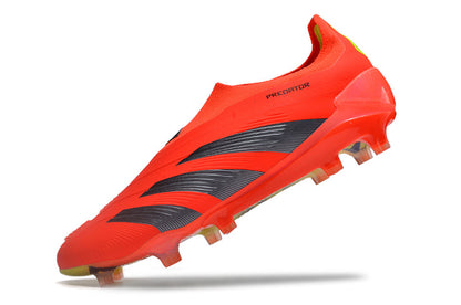 Adidas Predator Elite Fully Knitted Lace-up High-top FG Football Shoes