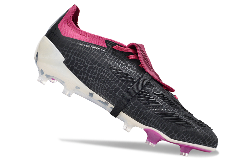 Adidas Predator Elite Fully Knitted Lace-up High-top Fg Football Shoes