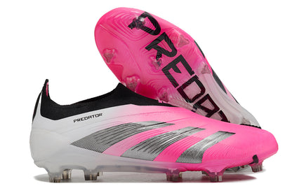 Adidas Predator Elite Fully Knitted Lace-up High-Top FG Football Shoes