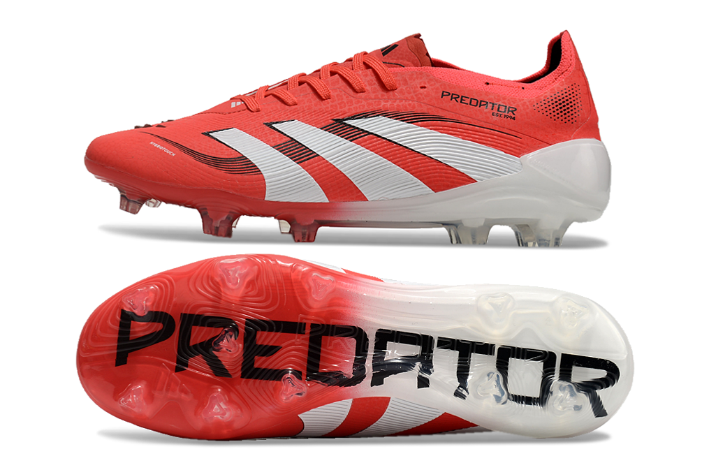 Adidas Predator 25th Generation Fully Knitted With Laces FG Football Shoes