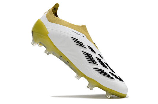 Adidas Predator Elite Fully Knitted Lace-up High-Top FG Football Shoes