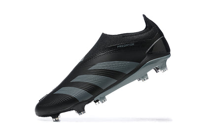 Adidas Predator 24 Knitted Laceless High-top Fg Football Shoes