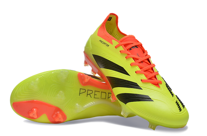 Adidas Predator Elite Knitted Lace-Up High-Top FG Football Shoes