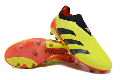 Adidas Predator Elite Fully Knitted Lace-up High-Top FG Football Shoes