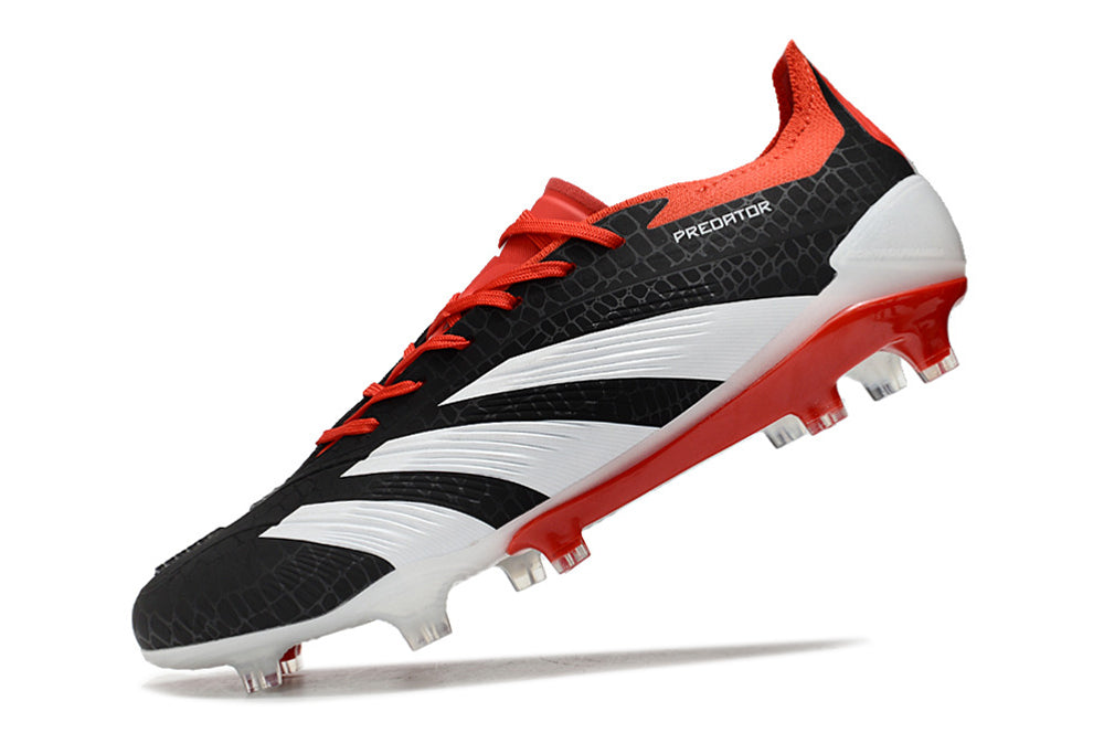 Adidas Predator 24 knitted laceless high-top FG football shoes