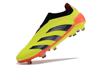 Adidas Predator Elite Fully Knitted Lace-up High-Top FG Football Shoes