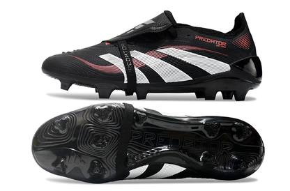 Adidas Predator 25th Generation Fully Knitted With Laces FG Football Shoes Black^ White