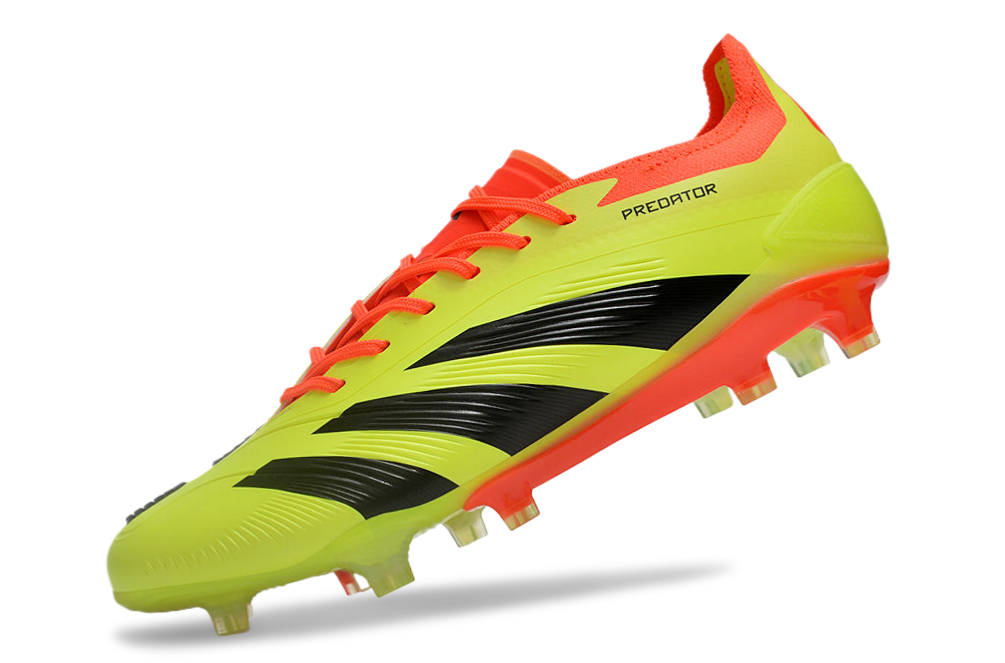 Adidas Predator Elite Knitted Lace-Up High-Top FG Football Shoes