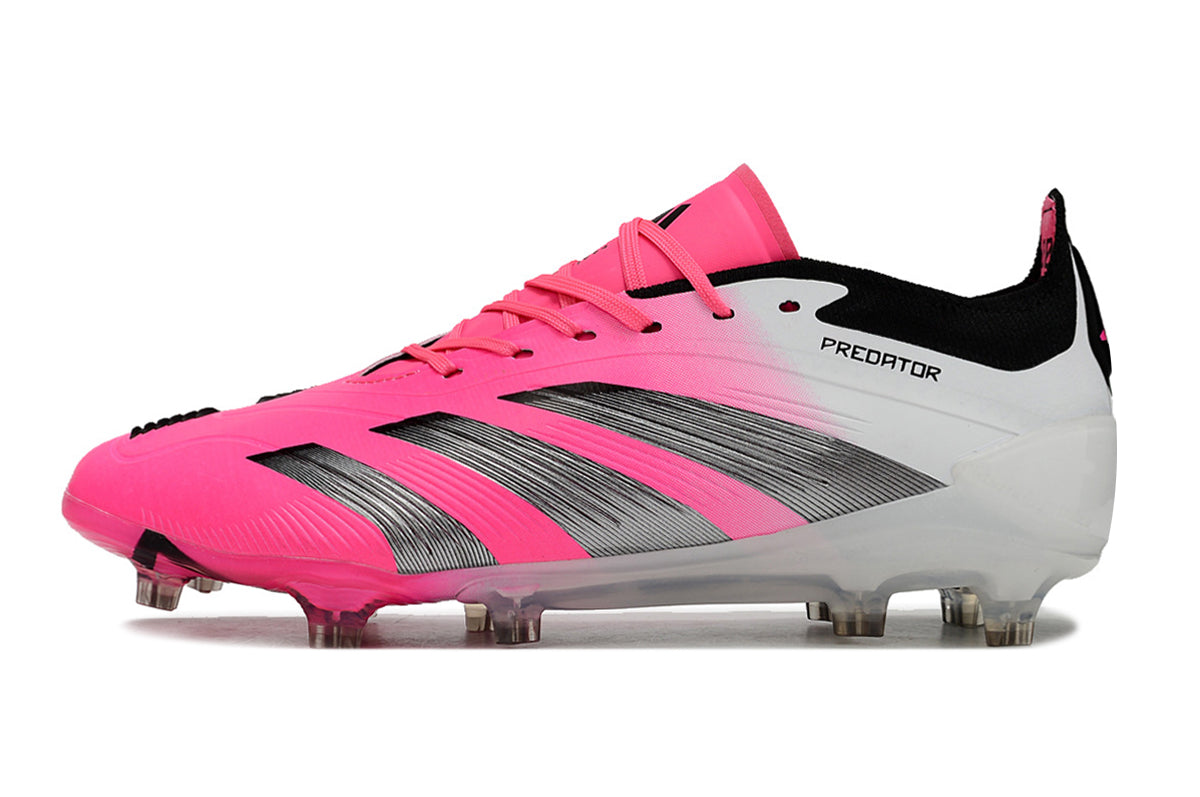 Adidas Predator Elite Fully Knitted Lace-Up High-Top FG Football Shoes